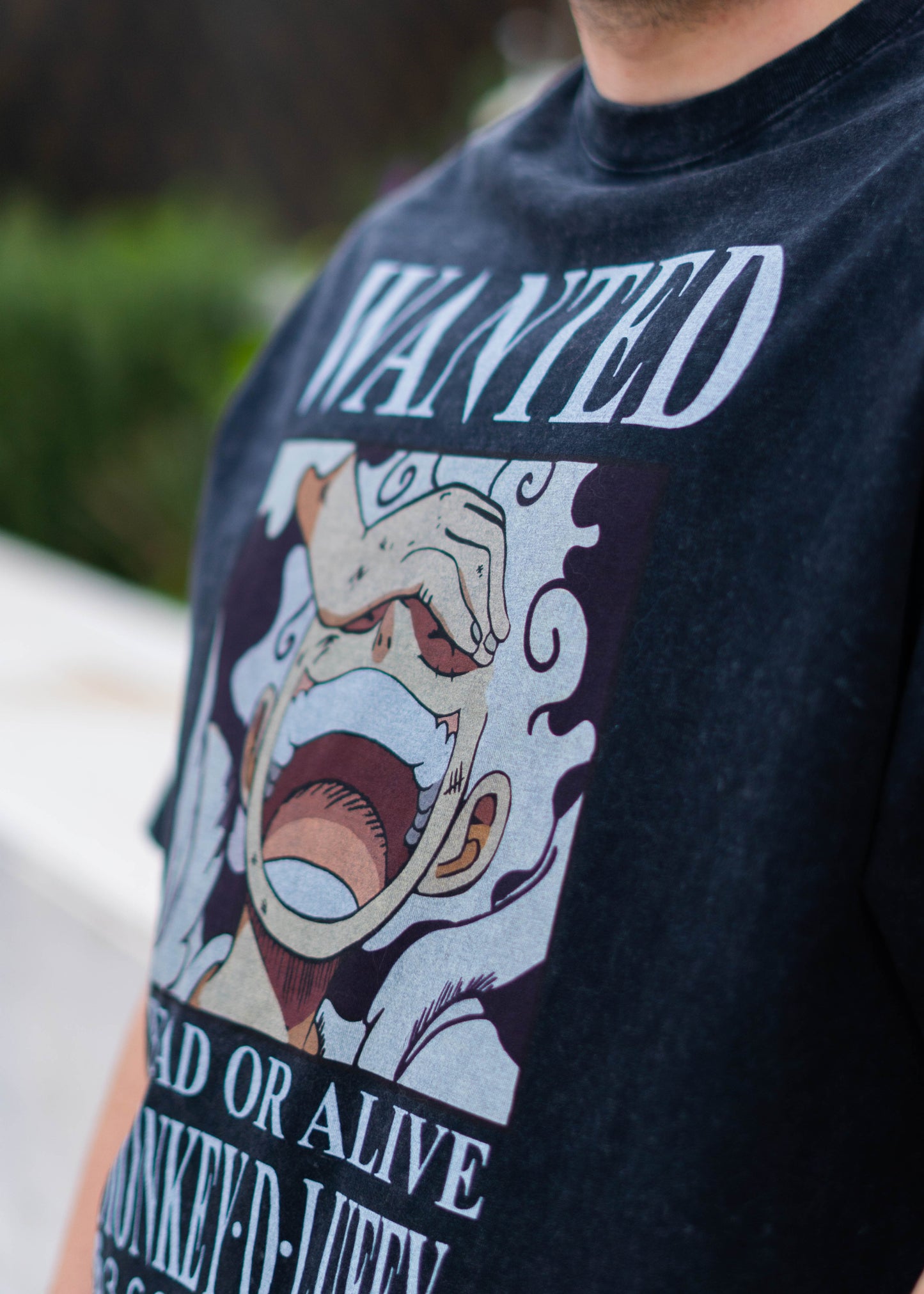 POLERA LUFFY WANTED