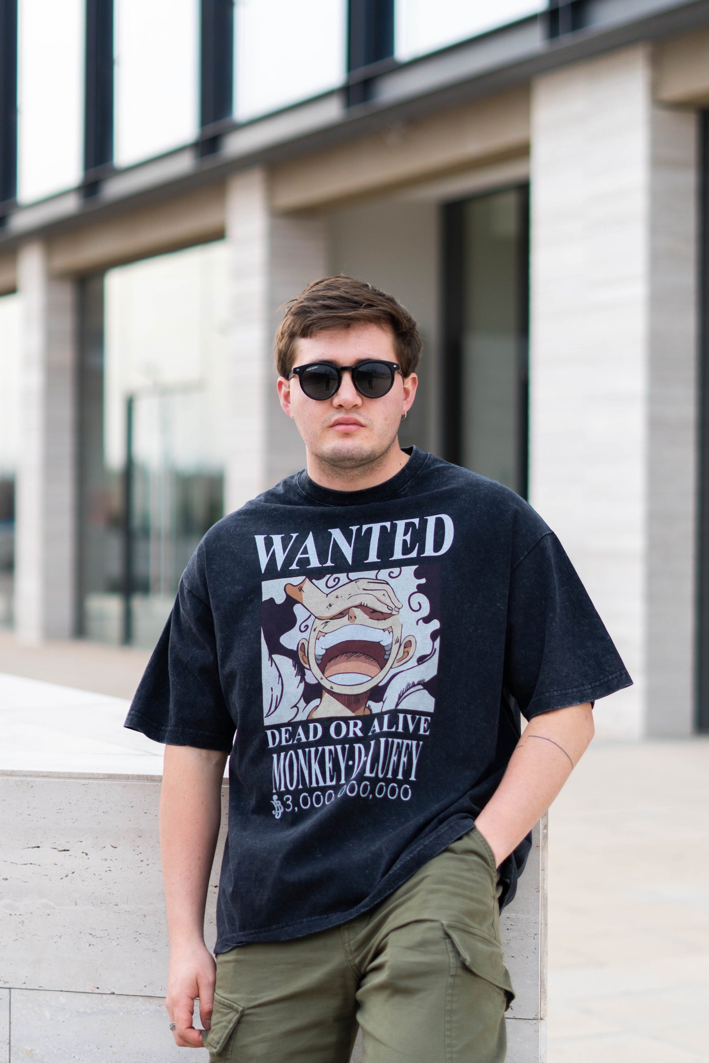 POLERA LUFFY WANTED