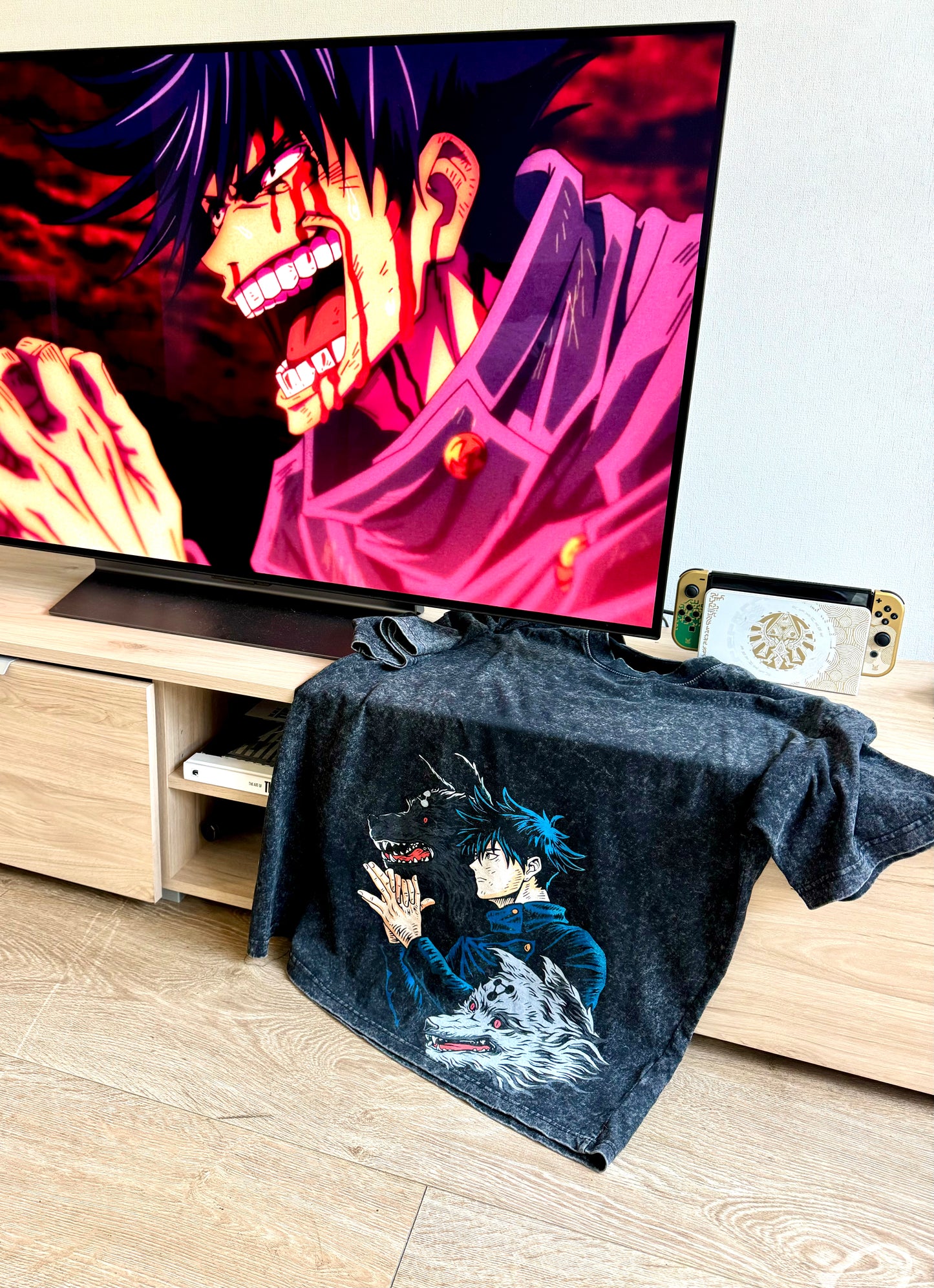 POLERA FUSHIGURO DIVINE WOLF- ENCARGO