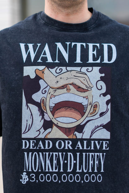 POLERA LUFFY WANTED