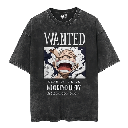 POLERA LUFFY WANTED
