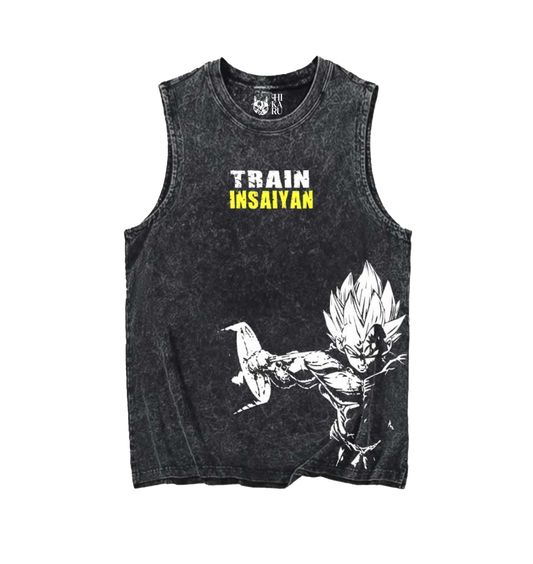 VEGETA TRAIN INSAIYAN SIN MANGAS- ENCARGO
